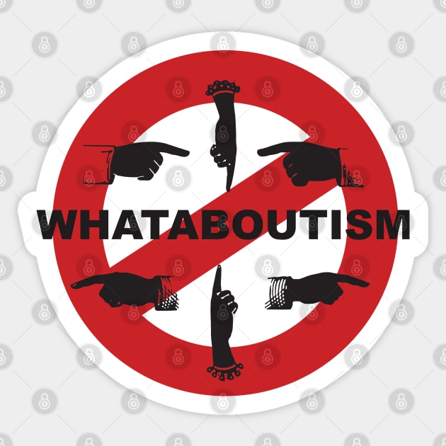 Anti-Whataboutism Sticker by NeuLivery